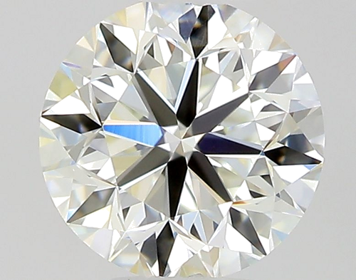 0.5 carat J-VVS2 Very Good cut Natūralus Round Deimantas (1)