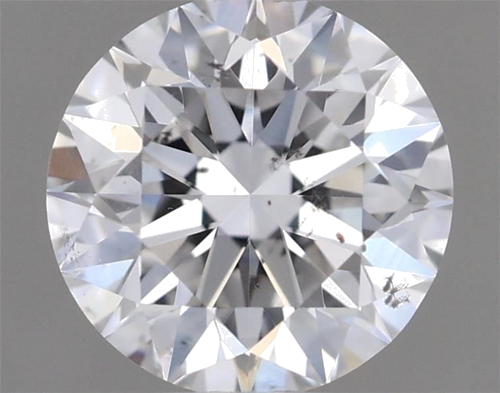 0.7 carat D-SI2 Very Good cut Natūralus Round Deimantas (1)