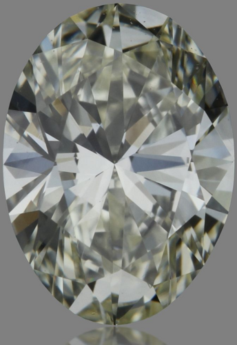 0.53 carat K-VS1 Natūralus Oval Deimantas (1)