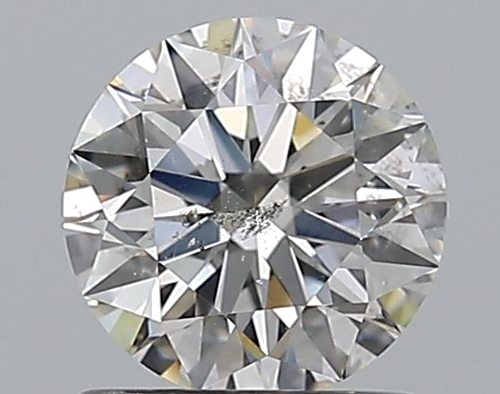 1.03 carat G-SI2 Excellent cut Natūralus Round Deimantas (1)