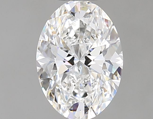 0.53 carat F-IF Natūralus Oval Deimantas (1)