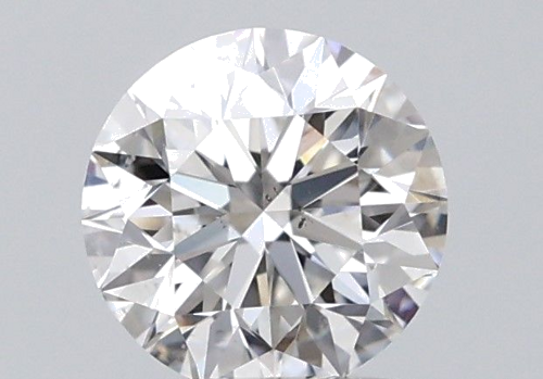 0.6 carat F-SI1 Excellent cut Natūralus Round Deimantas (1)