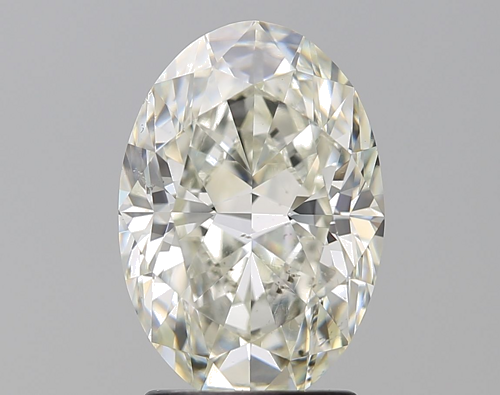 2.53 carat K-SI1 Natūralus Oval Deimantas (1)