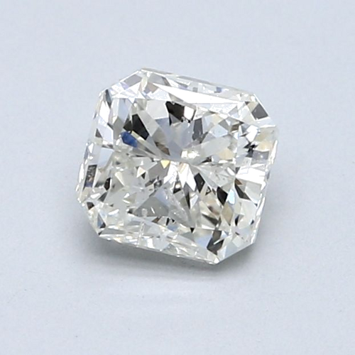 1.0 carat J-SI2 Natūralus Radiant Deimantas (1)