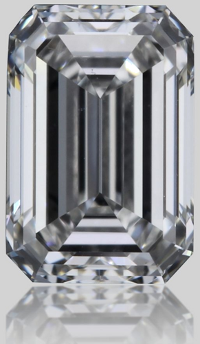 0.54 carat F-VVS1 Natūralus Emerald Deimantas (1)