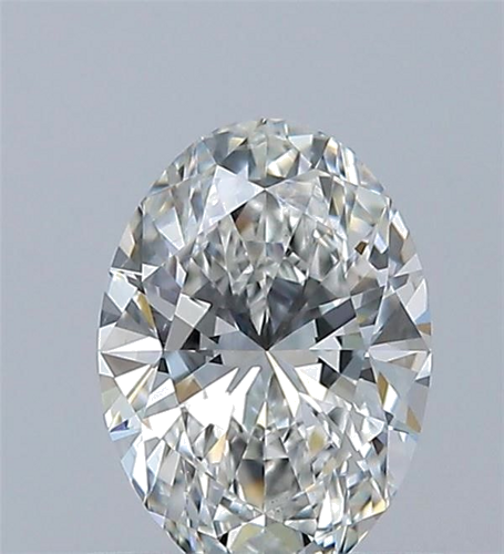 0.6 carat G-VS2 Natūralus Oval Deimantas (1)