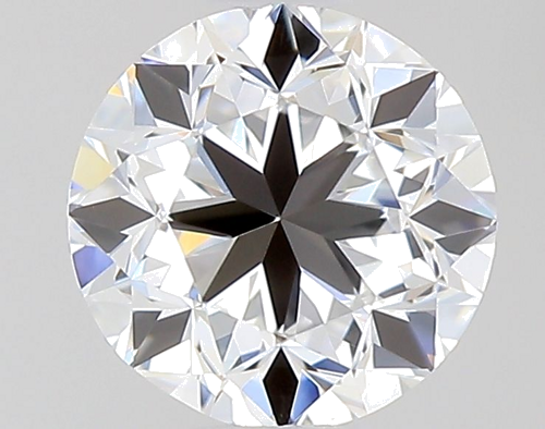 0.5 carat D-VVS2 GD cut Natūralus Round Deimantas (1)