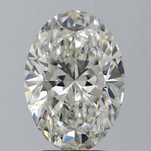 3.23 carat J-SI1 Natūralus Oval Deimantas (1)