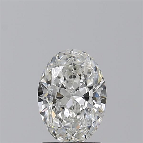 1.2 carat F-SI2 Natūralus Oval Deimantas (1)
