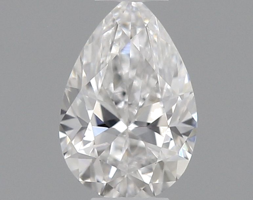 0.23 carat D-VVS2 Natūralus Pear Deimantas (1)