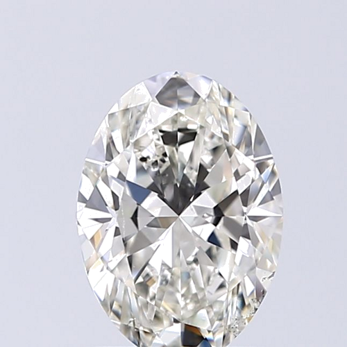 1.21 carat I-SI2 Natūralus Oval Deimantas (1)