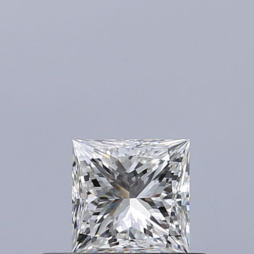0.4 carat G-VVS2 Natūralus Princess Deimantas (1)