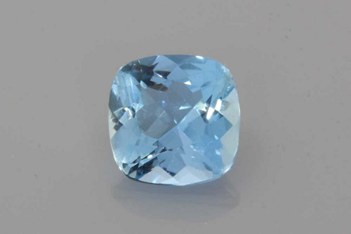 2.15 carat BLUE Cushion Aquamarine (1)