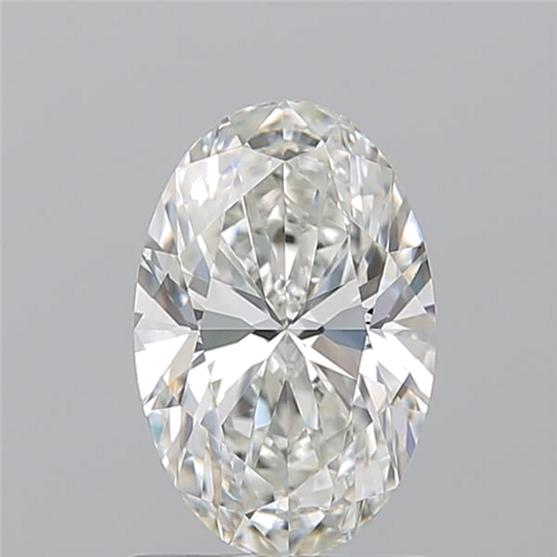 1.3 carat H-VVS2 Natūralus Oval Deimantas (1)