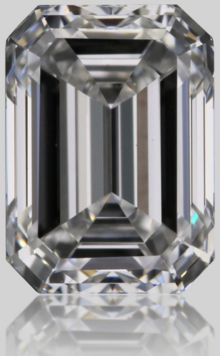 0.5 carat E-VVS1 Natūralus Emerald Deimantas (1)