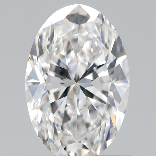 0.7 carat D-SI1 Natūralus Oval Deimantas (1)