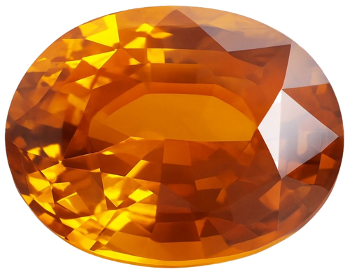 5.22 carat ORANGE Oval Safyras (1)