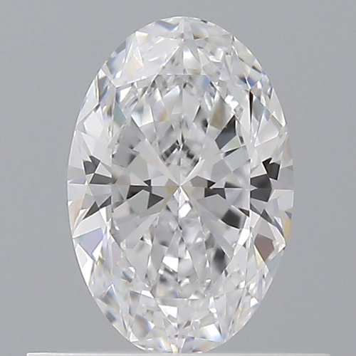 0.55 carat D-VVS2 Natūralus Oval Deimantas (1)