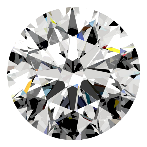 0.3 carat H-VVS2 Excellent cut Natūralus Round Deimantas (1)