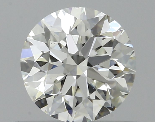 0.5 carat H-VS2 Excellent cut Natūralus Round Deimantas (1)