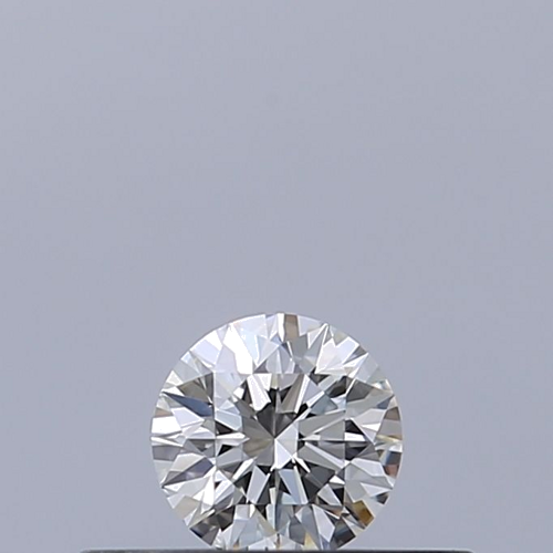 0.19 carat F-VVS1 Excellent cut Natūralus Round Deimantas (1)