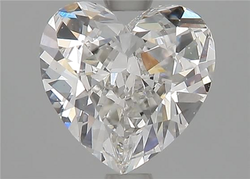 1.23 carat E-VS2 Natūralus Heart Deimantas (1)