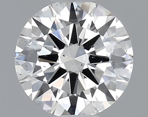 0.38 carat G-SI2 Excellent cut Natūralus Round Deimantas (1)