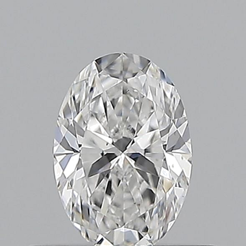 0.5 carat D-VS2 Natūralus Oval Deimantas (1)