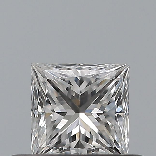 0.34 carat E-VVS2 Natūralus Princess Deimantas (1)