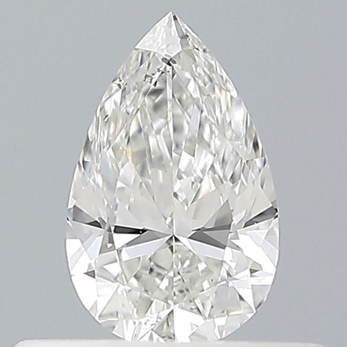 0.32 carat G-SI1 Natūralus Pear Deimantas (1)