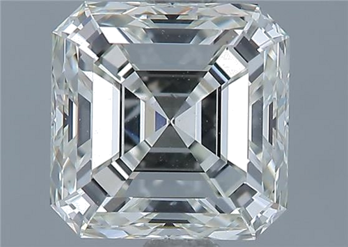 1.7 carat J-VS2 Natūralus Asscher Deimantas (1)