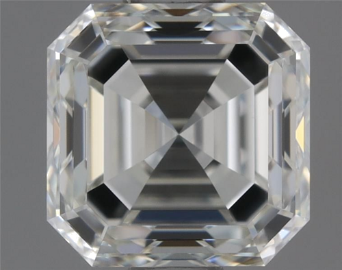 0.92 carat I-VVS2 Natūralus Asscher Deimantas (1)