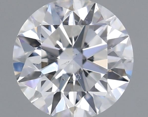 0.43 carat E-SI2 Excellent cut Natūralus Round Deimantas (1)