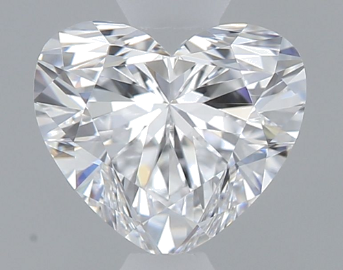 0.62 carat D-IF Natūralus Heart Deimantas (1)