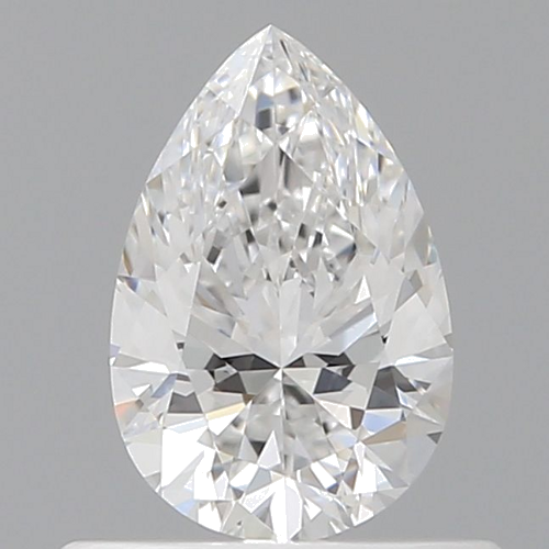 0.5 carat D-VVS1 Natūralus Pear Deimantas (1)