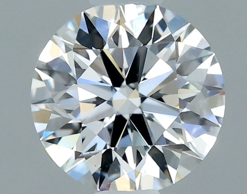 0.52 carat F-VS2 Excellent cut Natūralus Round Deimantas (1)