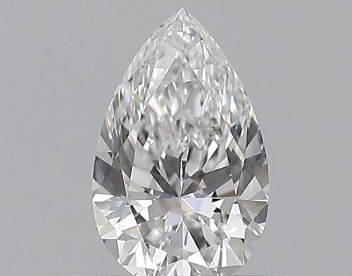 0.5 carat F-VS1 Natūralus Pear Deimantas (1)