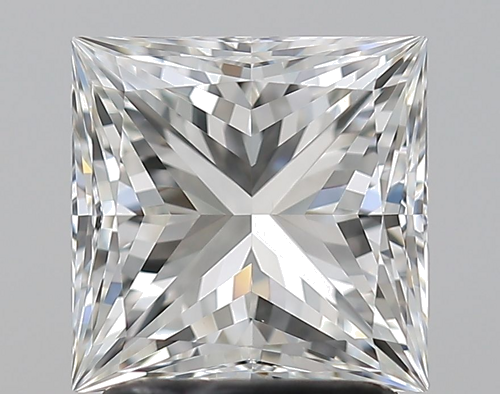 2.0 carat H-VS1 Natūralus Princess Deimantas (1)