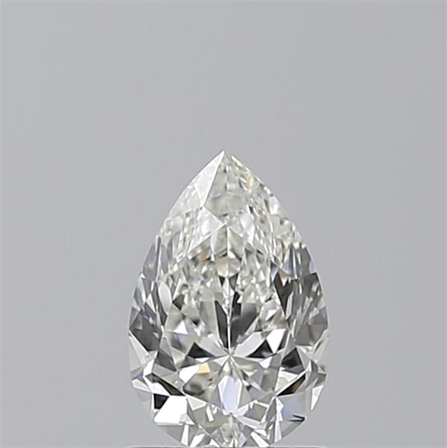 1.0 carat H-SI2 Natūralus Pear Deimantas (1)