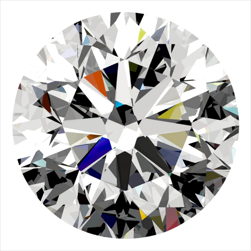 0.3 carat F-VS2 Very Good cut Natūralus Round Deimantas (1)
