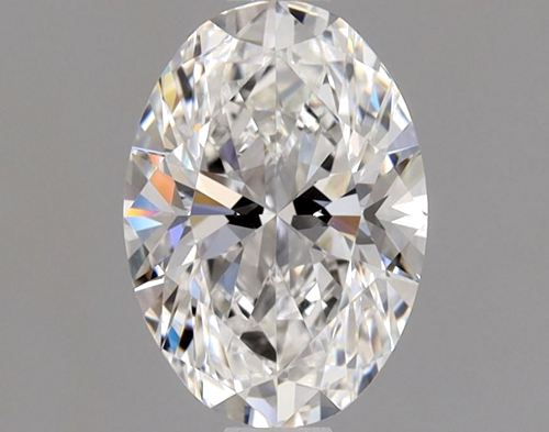 1.01 carat F-VVS2 Natūralus Oval Deimantas (1)