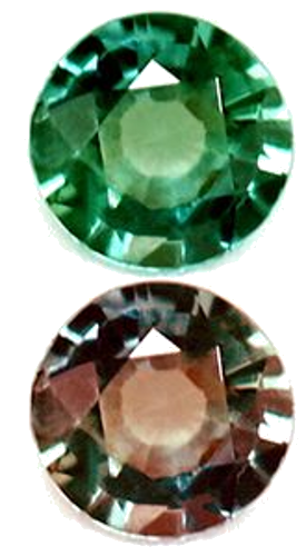 0.15 carat GREEN Round Alexandrite (1)