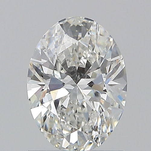 1.2 carat G-SI2 Natūralus Oval Deimantas (1)