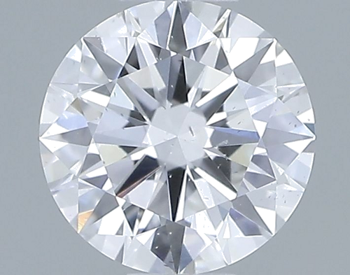 0.34 carat F-SI1 Excellent cut Natūralus Round Deimantas (1)