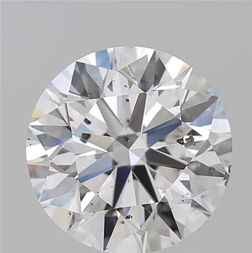 3.04 carat D-SI2 Excellent cut Natūralus Round Deimantas (1)