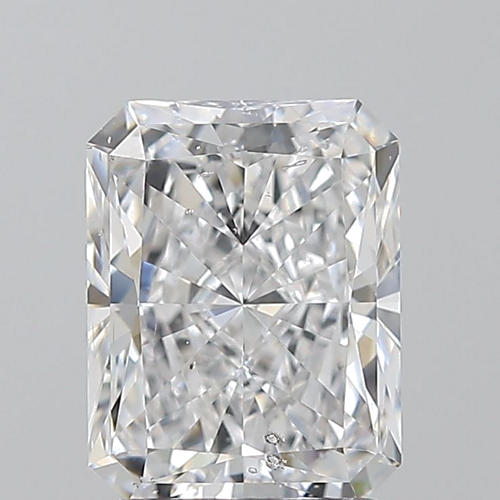 2.01 carat D-SI2 Natūralus Radiant Deimantas (1)