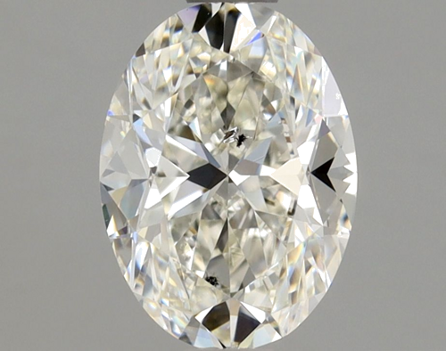 1.0 carat H-SI2 Natūralus Oval Deimantas (1)