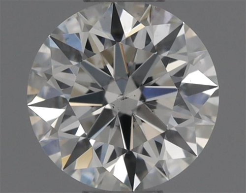 0.3 carat I-SI1 Excellent cut Natūralus Round Deimantas (1)