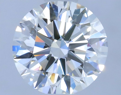 0.54 carat H-VS1 Excellent cut Natūralus Round Deimantas (1)