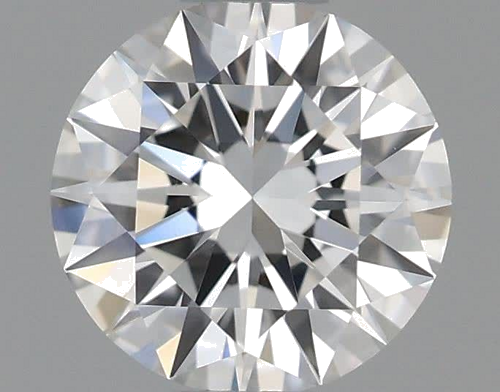 0.5 carat F-VVS2 Excellent cut Natūralus Round Deimantas (1)